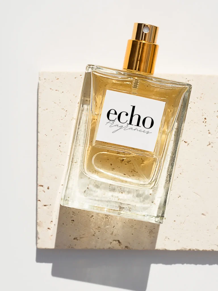 Echo fragrances bottle